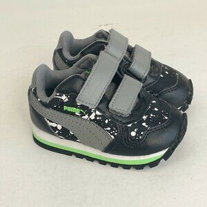 Puma Toddler ST Runner NL Splatz V Running Sneaker Casual Shoes Black 4C 362668‎